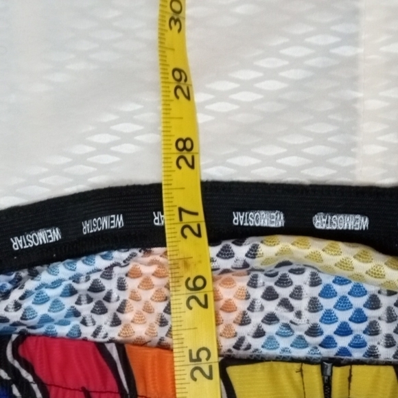 Weimo Star Cycling Shirt, L, Multi color Design, rear pocket pouches and zipper - Picture 9 of 10
